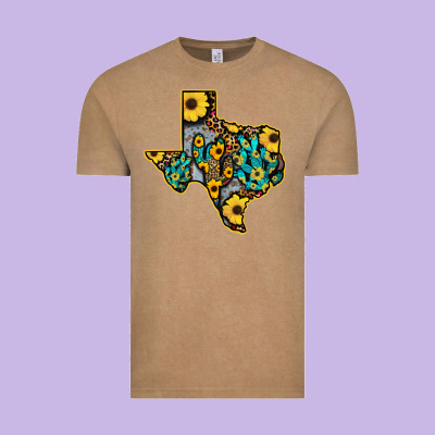 Western Texas Map Vintage Tee Designed By Bettercallsaul