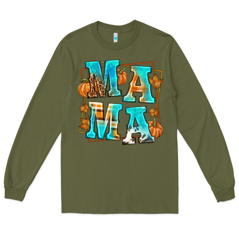 Fall Mama Long Sleeve Tee by texasbilliewilder | Teevron