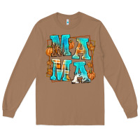 Toasted Coconut Fall Mama Long Sleeve Tee - texasbilliewilder