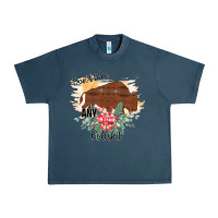 Midnight Navy Take No Bull Floral Rodeo Urban Heavy Tee - Bettercallsaul