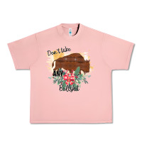 Salmon Take No Bull Floral Rodeo Urban Heavy Tee - Bettercallsaul