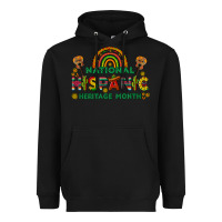 Black national hispanic heritage month Heavyweight Hoodie - BundleAndBundleShop
