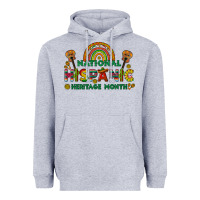 Heather Grey national hispanic heritage month Heavyweight Hoodie - BundleAndBundleShop