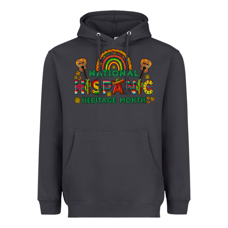 National Hispanic Heritage Month Heavyweight Hoodie by BundleAndBundleShop | Teevron