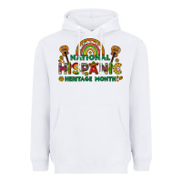 White national hispanic heritage month Heavyweight Hoodie - BundleAndBundleShop