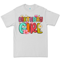 Dove Grey birthday girl Premium Tee - MaliasSmallBusiness