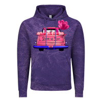 Cloud Purple Loads Of Love Valentine's Day Truck Vintage Hoodie - Bettercallsaul