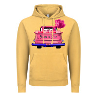 Vintage Mustard Loads Of Love Valentine's Day Truck Vintage Hoodie - Bettercallsaul