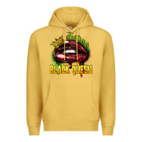 Antique Gold Future black queen Premium Hoodie - FaDigitalArtStudio