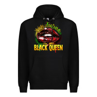 Black Future black queen Premium Hoodie - FaDigitalArtStudio