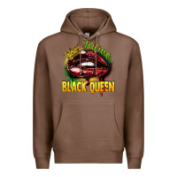 Chestnut Future black queen Premium Hoodie - FaDigitalArtStudio