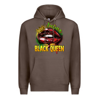Coffee Future black queen Premium Hoodie - FaDigitalArtStudio