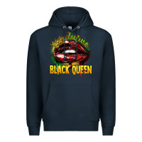 Navy Future black queen Premium Hoodie - FaDigitalArtStudio