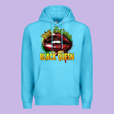Future Black Queen Premium Hoodie Designed By Fadigitalartstudio