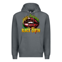 Rock Future black queen Premium Hoodie - FaDigitalArtStudio