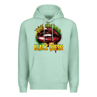 Seafoam Future black queen Premium Hoodie - FaDigitalArtStudio