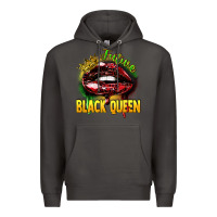 Smoke Future black queen Premium Hoodie - FaDigitalArtStudio