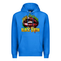 True Royal Future black queen Premium Hoodie - FaDigitalArtStudio