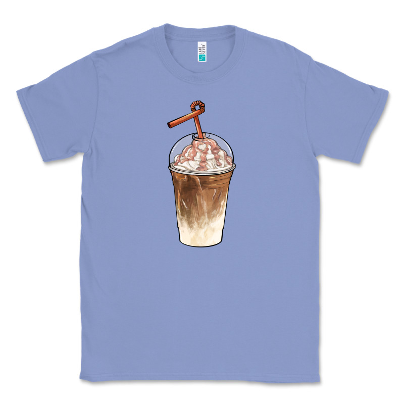 Iced Coffee With Cream Classic Tee by BarkalooDesign | Teevron
