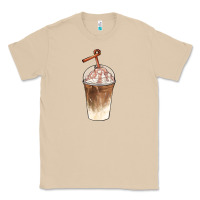 Mushroom iced coffee with cream Classic Tee - BarkalooDesign