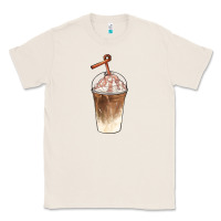 Natural iced coffee with cream Classic Tee - BarkalooDesign