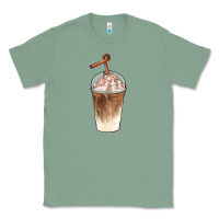 Sage iced coffee with cream Classic Tee - BarkalooDesign