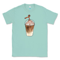 Seafoam iced coffee with cream Classic Tee - BarkalooDesign