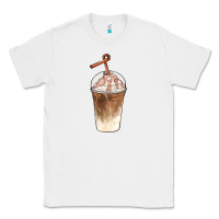 White iced coffee with cream Classic Tee - BarkalooDesign