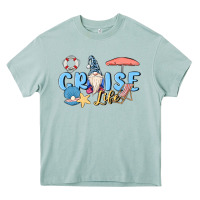 Arona cruise life sailor gnome Heavy Core Tee - MaliasSmallBusiness