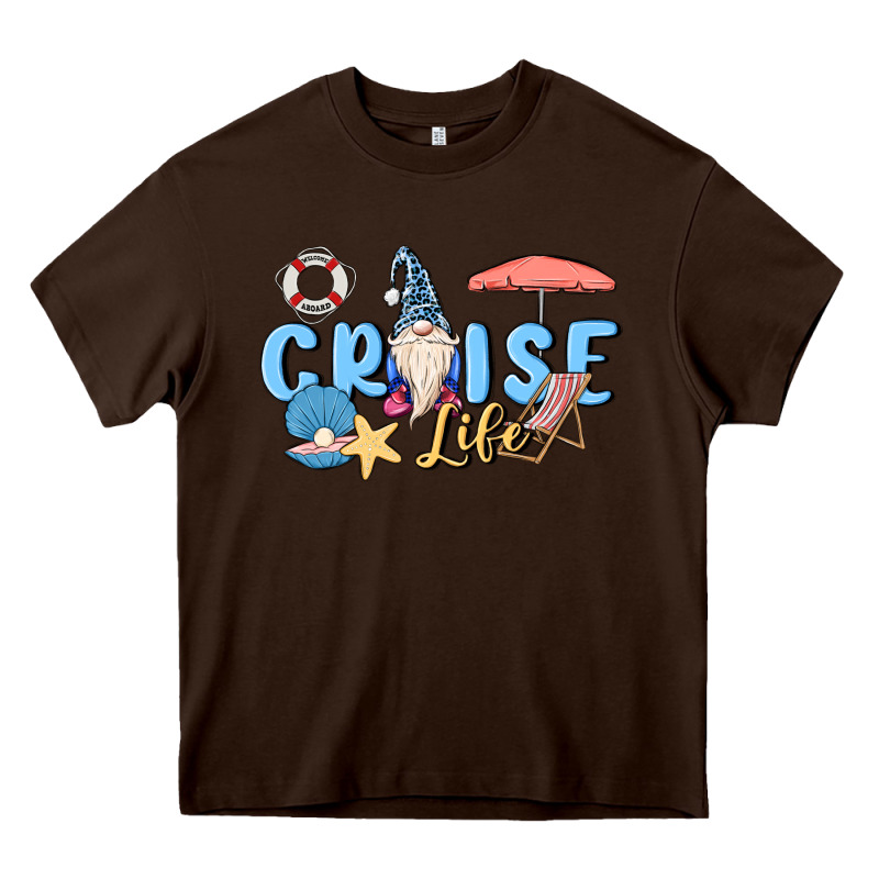 Cruise Life Sailor Gnome Heavy Core Tee by MaliasSmallBusiness | Teevron