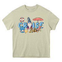 Mossy cruise life sailor gnome Heavy Core Tee - MaliasSmallBusiness