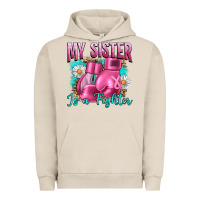 Pigment French Oak Breast Cancer My Sister Is A Fighter Urban Hoodie - Artiststas