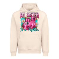 Sandshell Breast Cancer My Sister Is A Fighter Urban Hoodie - Artiststas