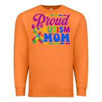 Carrot Proud Autism Mom Premium Sweatshirt - CowhideDigitalArt
