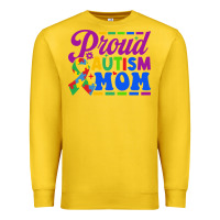 Lemon Proud Autism Mom Premium Sweatshirt - CowhideDigitalArt