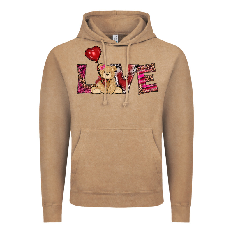 Valentine's Day Tedybear Love Vintage Hoodie by RanaPortraitStore | Teevron