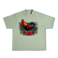 Oil Green Farm Cock Urban Heavy Tee - Bettercallsaul