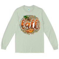 Matcha Fall with Background Long Sleeve Tee - texasbilliewilder