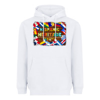 White hispanic heritage flags Heavyweight Hoodie - BundleAndBundleShop