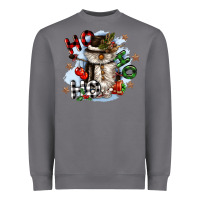 Storm ho ho ho snowman gnome Heavyweight Sweatshirt - CowGirlArtShop