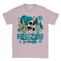 Lilac freezing to death winter skull Classic Tee - Jasminsmagicworld