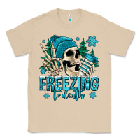 Mushroom freezing to death winter skull Classic Tee - Jasminsmagicworld