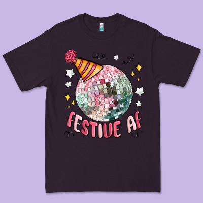 Festive Af Premium Tee Designed By Maliassmallbusiness