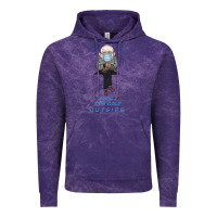 Cloud Purple Bernie it's Cold Outside Vintage Hoodie - Bettercallsaul