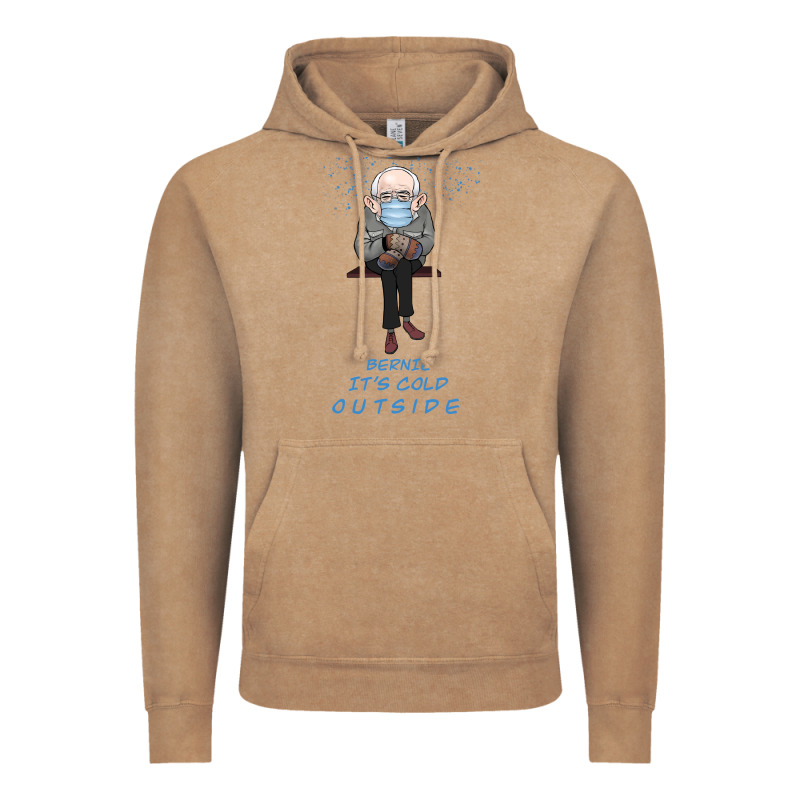 Bernie It's Cold Outside Vintage Hoodie by Bettercallsaul | Teevron