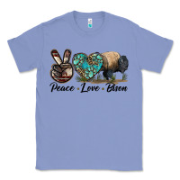 Colony Blue Peace lLve Bison Classic Tee - LillyAllenDesigns