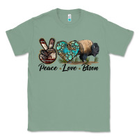 Sage Peace lLve Bison Classic Tee - LillyAllenDesigns