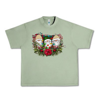 Oil Green Christmas Gnomes Urban Heavy Tee - Bettercallsaul
