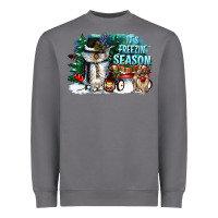Storm its freezin season Heavyweight Sweatshirt - CowGirlArtShop