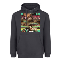 Smoke horses seamless pattern Heavyweight Hoodie - BundleAndBundleShop